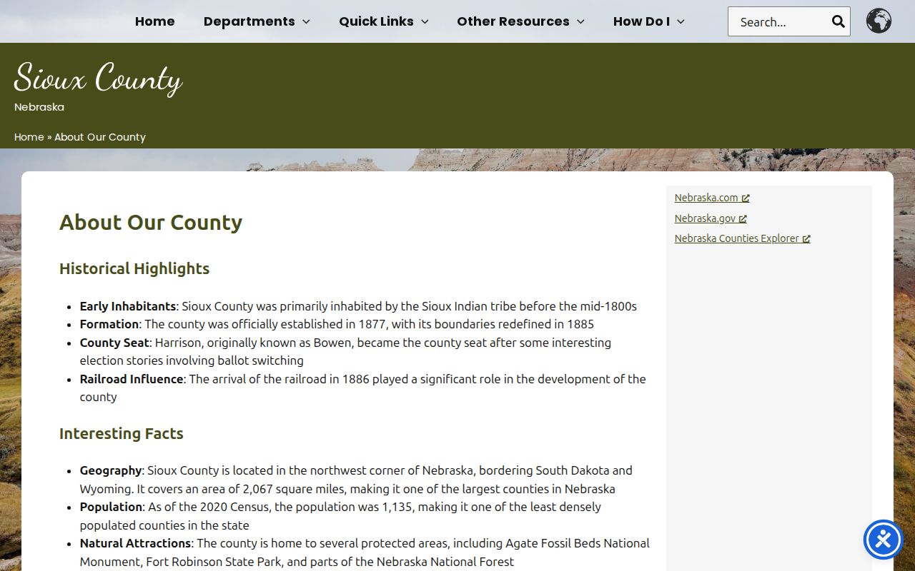 Harrison court records county seat history panel